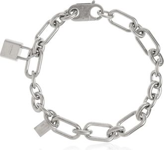 Acne Studios Logo Padlock Necklace - unisex - Kettingen - Grijs - ONE Size - Accessoires