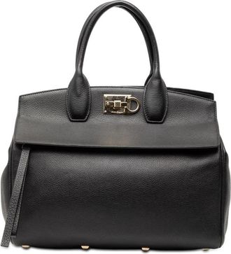 Ferragamo Pre-owned Ferragamo Leather Studio Satchel FZ-21 H 167