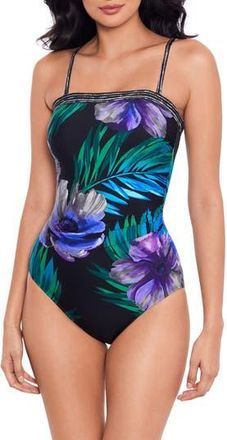 Miraclesuit Flora Aura Avanti One-Piece Swimsuit in Blm at Nordstrom Rack, Size 16