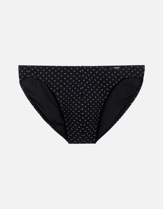 HOM Hom Mens Max Microfiber Comfort Micro Brief, Black Print - Size: 37/36/32