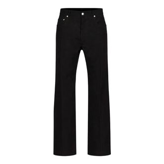 Rick Owens Geth Jeans - male - Rick Owens - Straight Fit Jeans - Black - W31 - Jeans