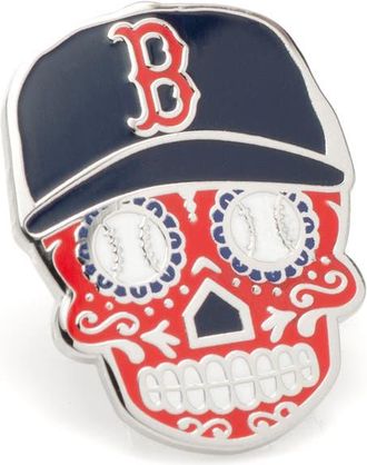 Cufflinks Inc. Boston Red Sox Sugar Skull Lapel Pin at Nordstrom