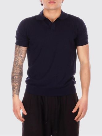 Tagliatore Cotton Knit Polo Shirt