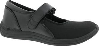 Drew Magnolia Mary Jane Sneaker in Black Stretch at Nordstrom, Size 6.5