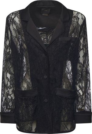 Pinko Lace And Satin Jacket