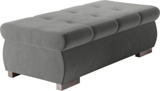 Mirjan24 Mobilier1 - Banco Acolchado Comfivo 123, Magic Velvet 2217, 39x60x120cm, Di&aacute;metro: 0, Tapiz, Patas: Metal, 0