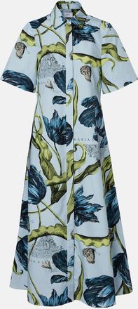 Erdem Floral cotton midi dress