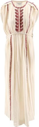 Isabel Marant Maxi Dresses, female, Beige, Size: XS Marant Etoile Dresses