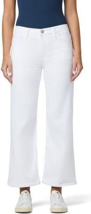 Hudson Rosalie High Waist Ankle Wide Leg Jeans in White at Nordstrom Rack, Size 23