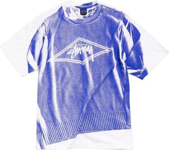 St&uuml;ssy Sweater T-Shirt White 1905193-WHIT