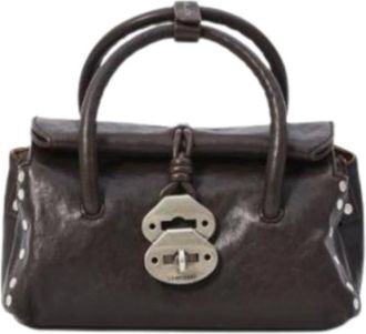 Zanellato Dotta Centauro Baby - Dames - Tassen - Blauw - Maat: ONE Size Leer
