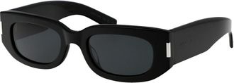 Saint Laurent Stijlvolle Zonnebril SL 697 - unisex - Zonnebrillen - Zwart - 51 MM - Accessoires