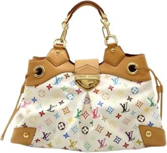 Louis Vuitton Pre-owned Handbags, female, White, Size: ONE SIZE Pre-owned Vintage Handbag