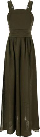 Max Mara Kleedjes, Dames, Groen, M, Katoen, Stijlvolle Portemonnees voor Vrouwen