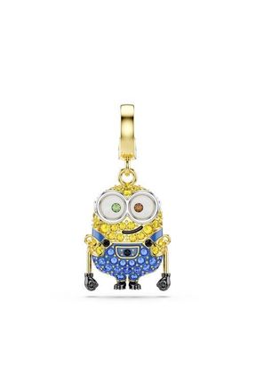 Swarovski Minions Bob Crystal Charm in Gold/multi at Nordstrom