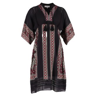 Sea New York Printed Tunic with Mini Dress in Black Viscose