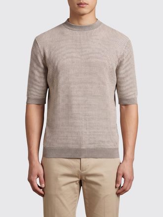 Ballantyne Maglia girocollo in cotone e lino