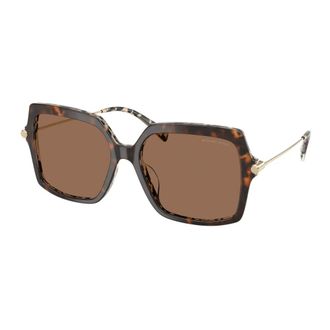Michael Kors Sunglasses, female, Brown, Size: 57 MM Sunglasses