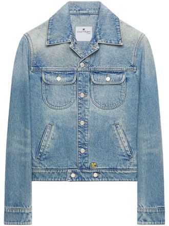 Courr&egrave;ges Classic Blue Denim Jacket