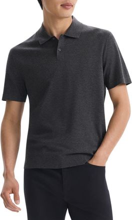 Theory Goris Performance Polo in Pestle Melange at Nordstrom, Size X-Small