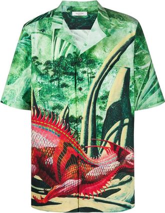 Valentino Garavani Graphic Print Shirt