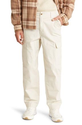 BP. Ripstop Solid Cargo Pants in Ivory Whitecap at Nordstrom, Size Medium