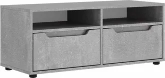 vidaXL Vidaxl - Mobile Tv Visnes Grigio Cemento 100x40x38 Cm Legno Multistrato