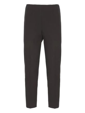 PESERICO split-detail trousers - Bruin