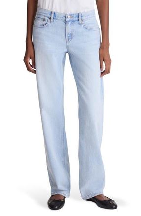 Madewell The Low Rise Loose Jeans in Foster Wash at Nordstrom, Size 33