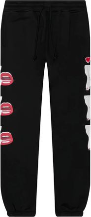 Emotionally Unavailable x Tom Wesselmann Pantaloni sportivi Smoking Lips - Nero