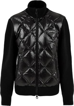 Duvetica Cedegolo Jacket - Heren - Gewatteerde jassen - Zwart - XL - Leer - Jassen