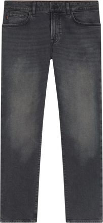 HUGO BOSS Heren, Jeans, Grijs, Maat: W30 L32 Katoen