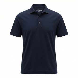 Circolo 1901 Polo Shirt - male - Circolo 1901 - Polo Shirts - Blue - 2XL - Tops