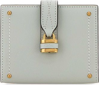 Chlo&eacute; Pastel Light Blue Leather Paddington Wallet