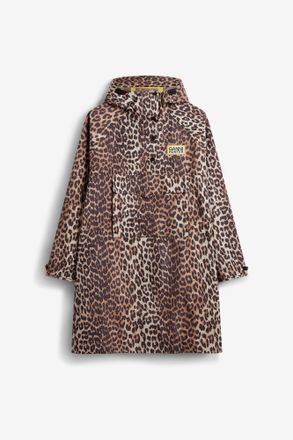 Ganni x Hunter Poncho in 10K Waterproof Shell - Size S/M Brown