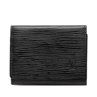 Louis Vuitton Pre-owned Wallets, female, Black, Size: ONE SIZE Pre-owned Card Holder