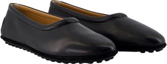Tod's Womens Calfskin Leather Driving Moccasin Black