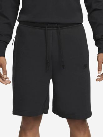 Nike logo-print track shorts - Black