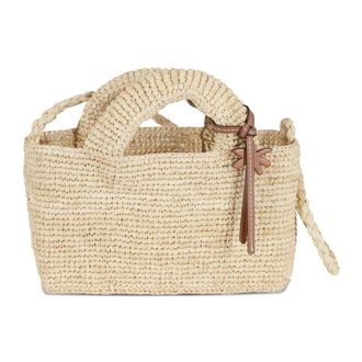 Maneb&igrave; Handbags, female, Beige, Size: ONE SIZE New Sunset Bag