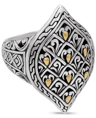 Devata Dragon Skin Ring in Sterling Silver and 18K Gold at Nordstrom, Size 6