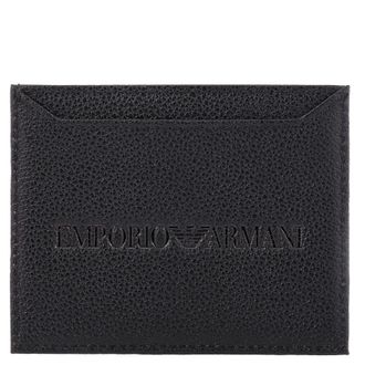 Emporio Armani Tumbled Leather Card Holder