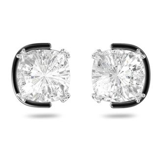 Swarovski Harmonia Crystal Cushion Oorbellen - Dames - Oorbellen - Wit - ONE Size - Accessoires