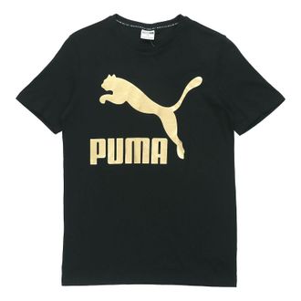 Puma Sports Gold Short Sleeve Black 579405-51