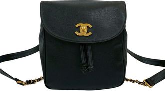 Chanel Grained Calfskin Backpack (Pre-Owned)