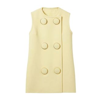 Gucci Dames, Jassen, Geel, Maat: XS Viscose