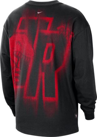 Nike Toronto Raptors Standard Issue Nike Mens Dri-FIT Long-Sleeve Basketball Top in Black | II5859-010