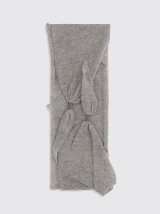 Brunello Cucinelli Triangular Cashmere Scarf with Embroidery and Monili