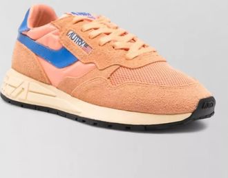 Autry reelwind low sneakers mesh suede panels