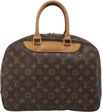 Louis Vuitton Pre-owned Vintage Handbag - Dames - Vintage Handtas - Bruin - ONE Size - Leer - Vintage
