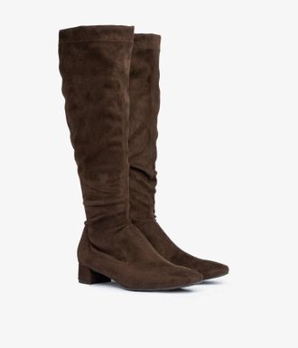Pedro Garcia Brown suede high boot | Eneida | Fall winter 26 |